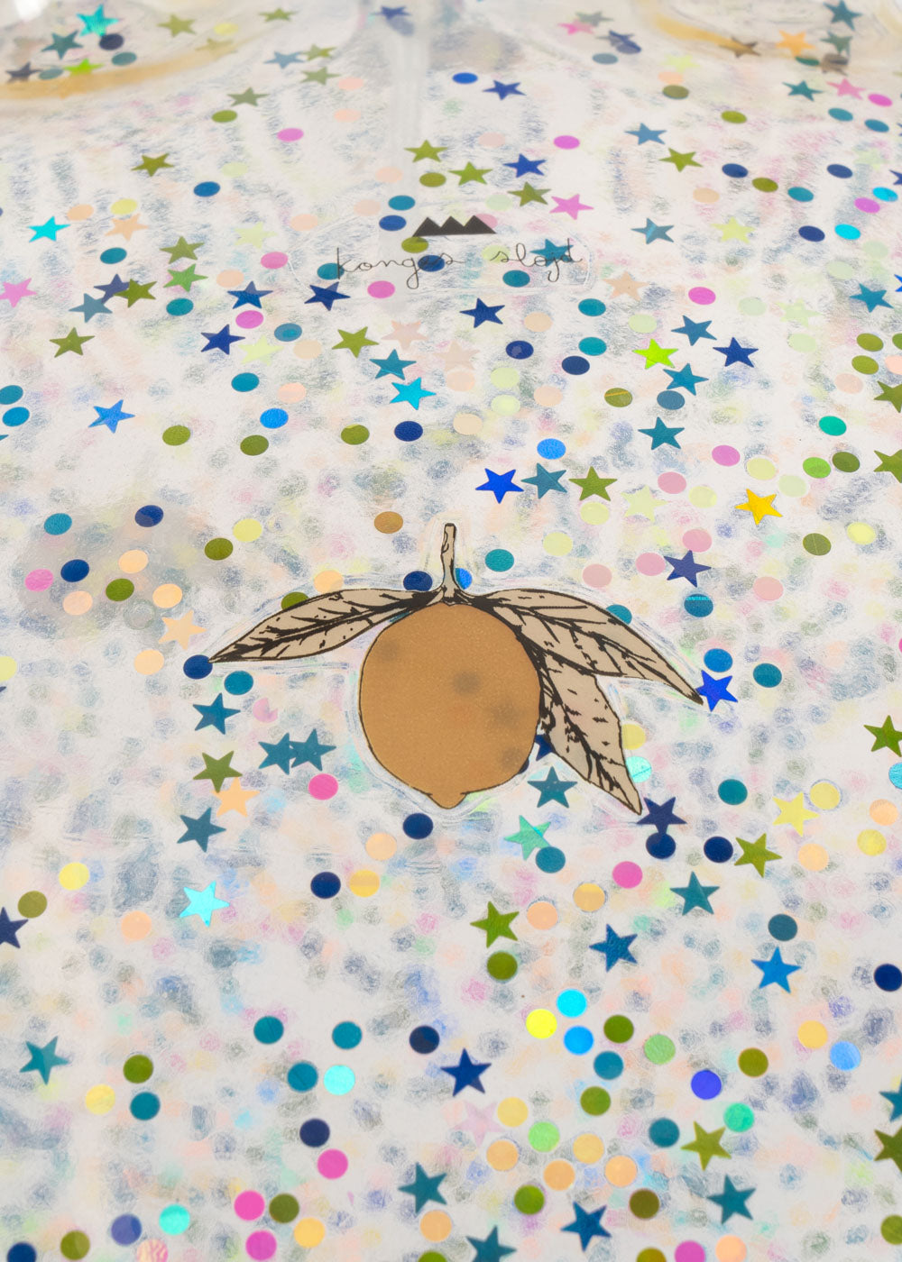 Konges Sløjd Glitzer Hüpfball Zitrone