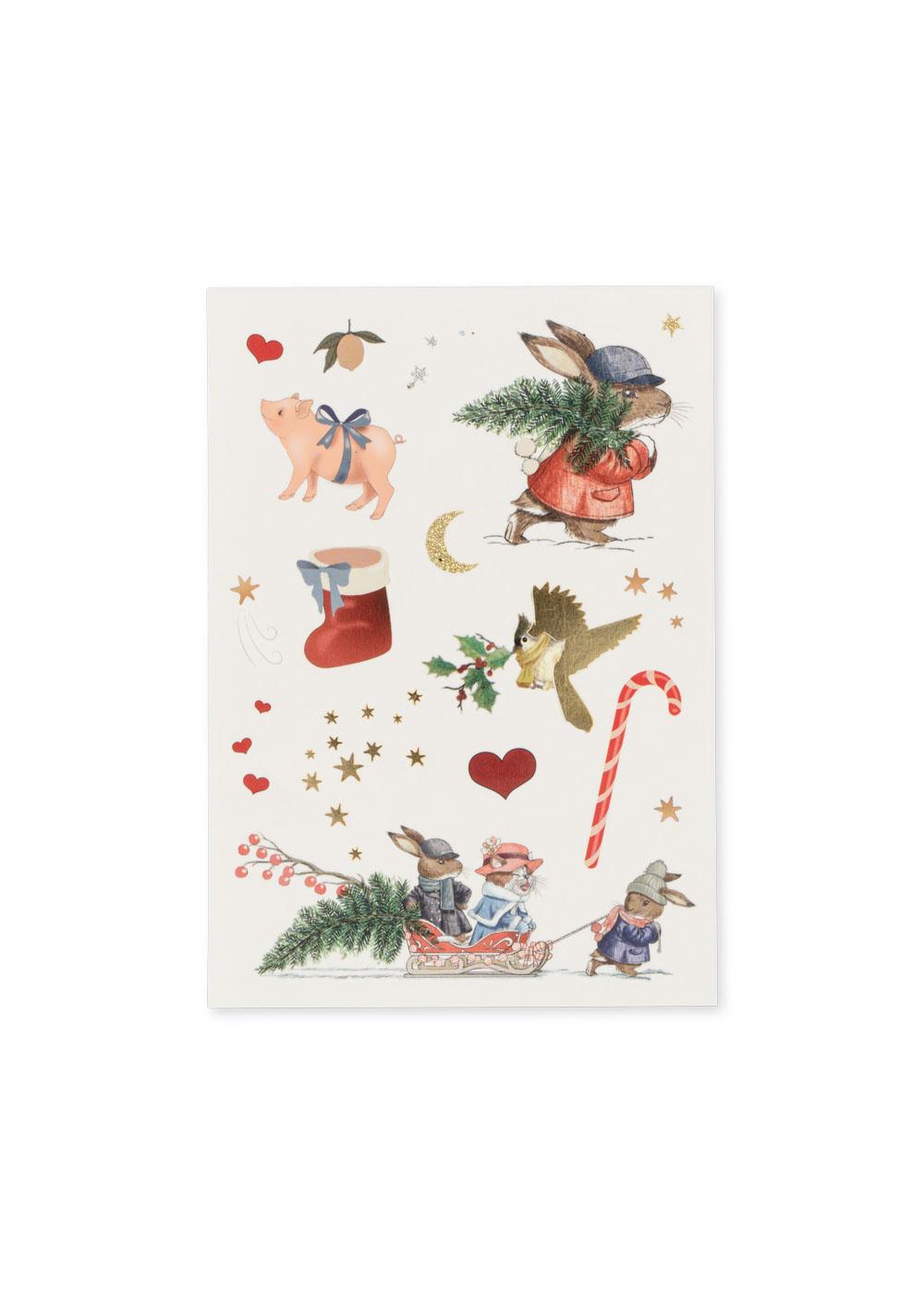 Konges Sløjd Weihnachts-Tattoos