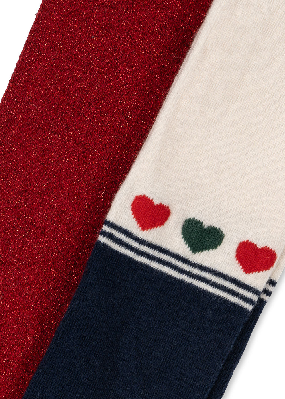 Konges Sløjd 2-er Pack Strumpfhosen Glitter