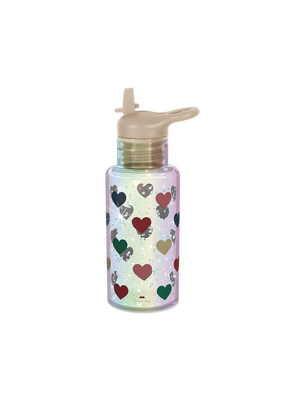 Konges Sløjd Glitzer Trinkflasche