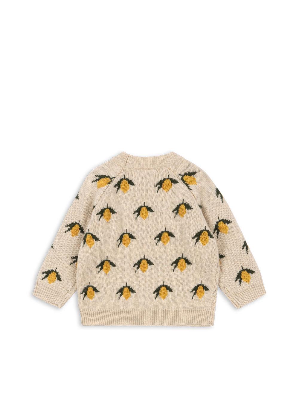 Konges Sløjd Belou Zitronen Strickpullover