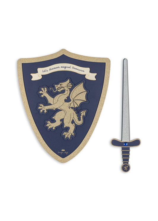 Konges Sløjd Ritter Schwert und Schild
