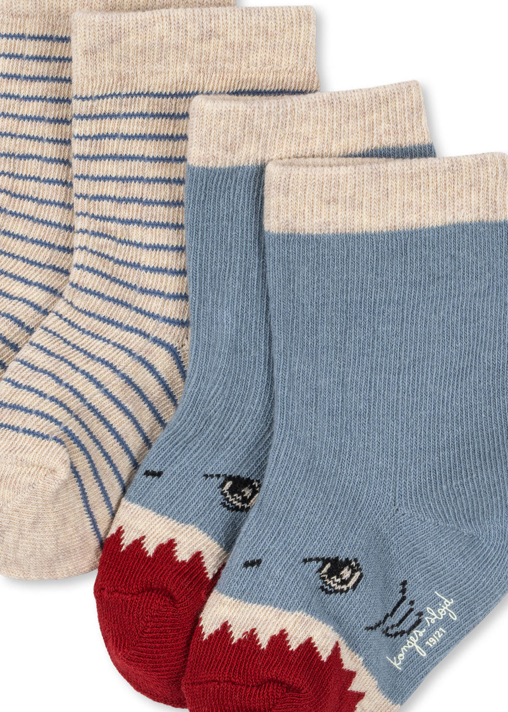 Konges Sløjd Doppelpack Hai Socken