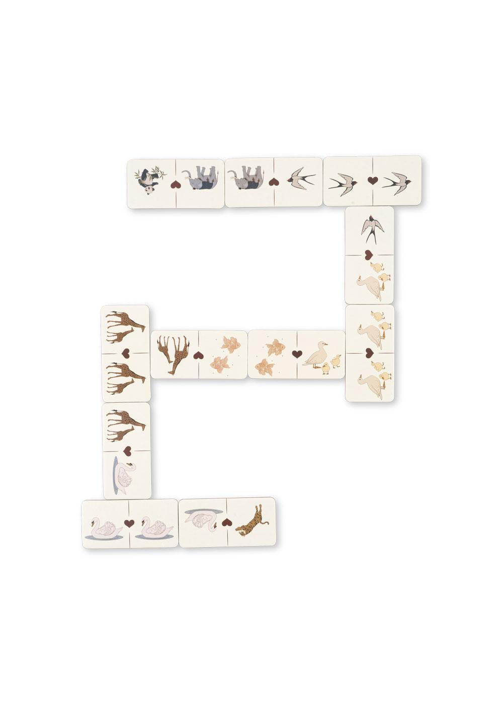 Konges Sløjd Tier-Domino Spiel