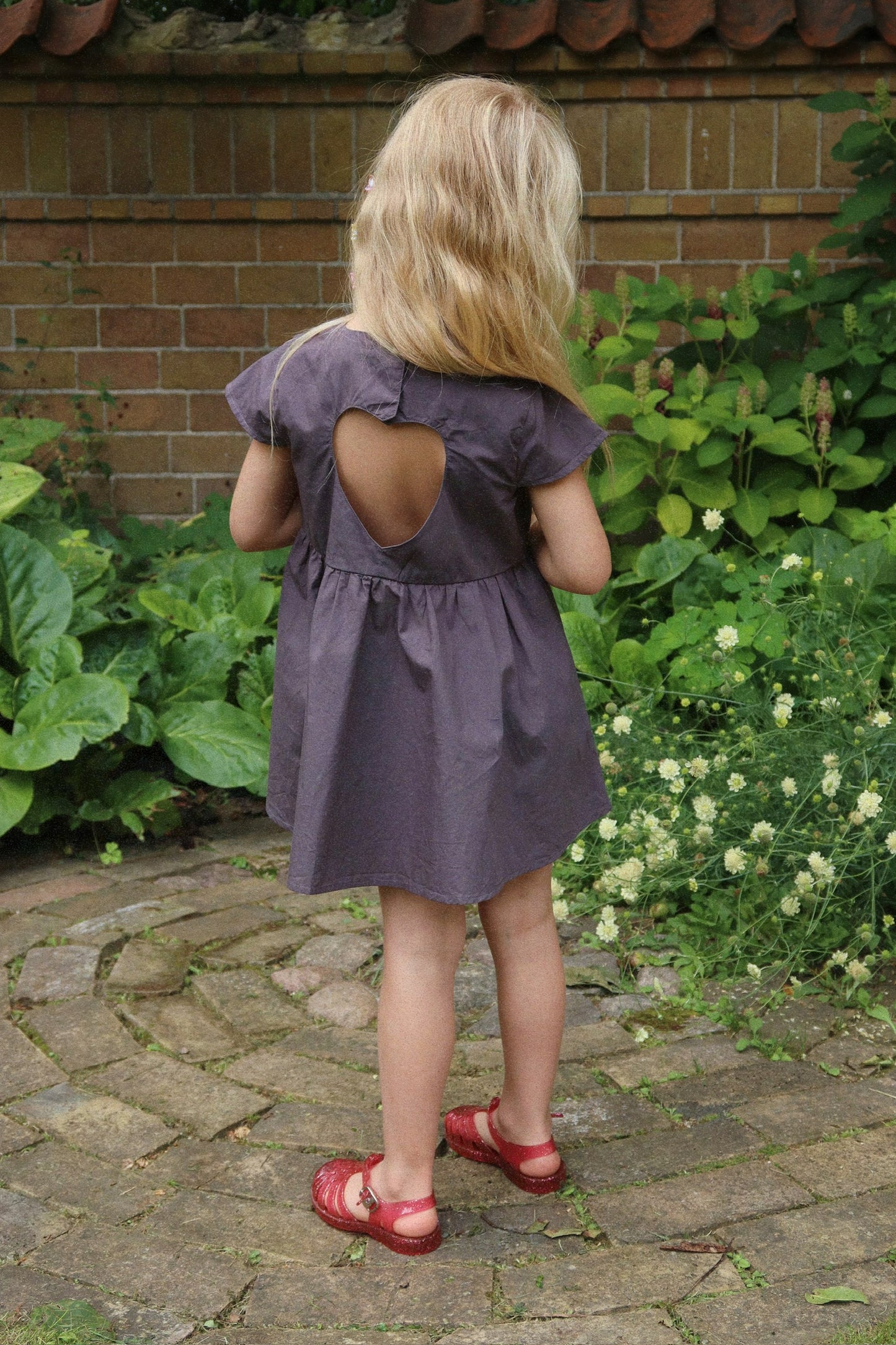 Konges Sløjd Hearly Kleid Herz GOTS