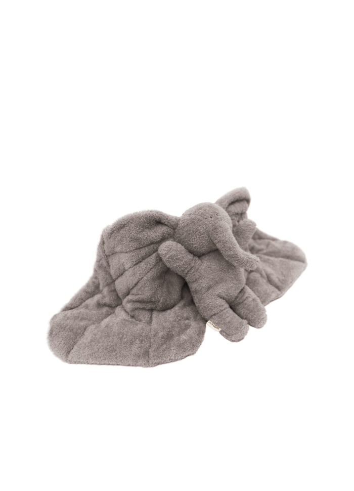 Membantu Magma Gewichtskuscheltier mit Glasperlenfüllung grau