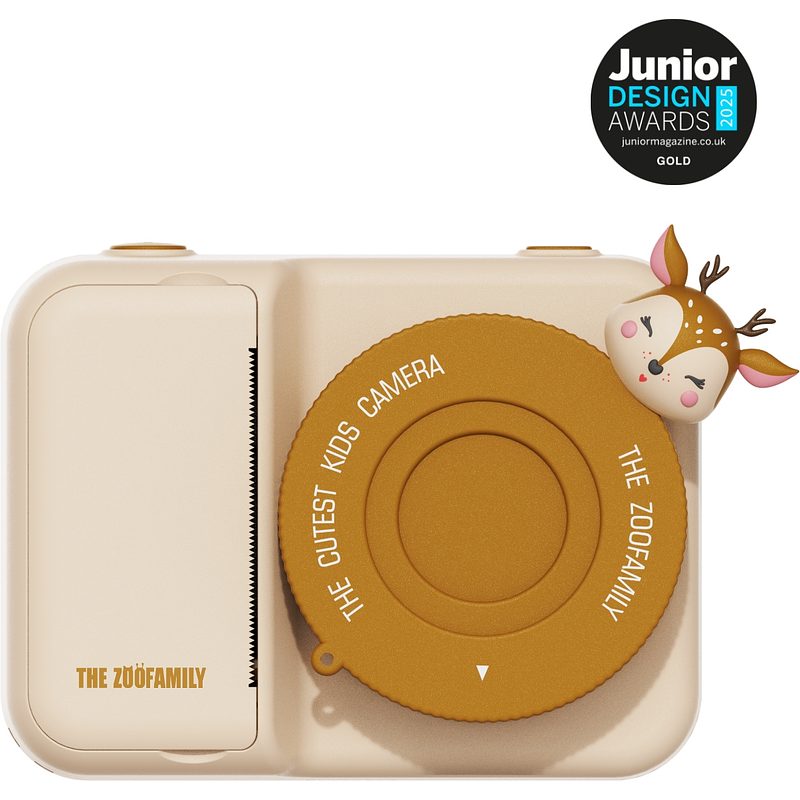 Zoofamily Kinder-Sofortbildkamera Zoo Print P2 Reh