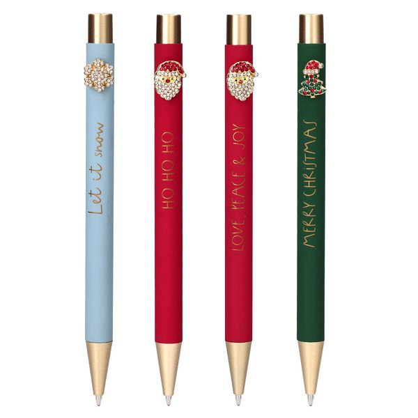 Weihnachtlicher Glamour Kugelschreiber