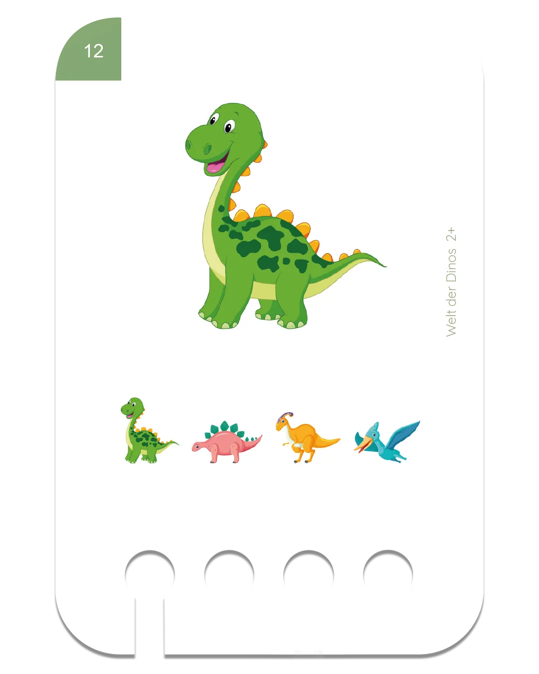 Neu: Erste Übungen - Welt der Dinos 2+