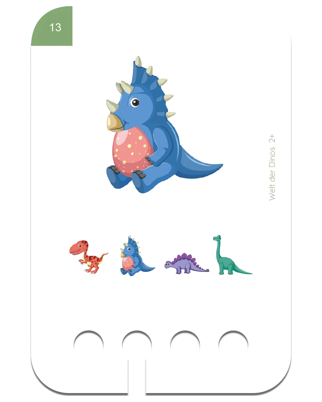 Neu: Erste Übungen - Welt der Dinos 2+