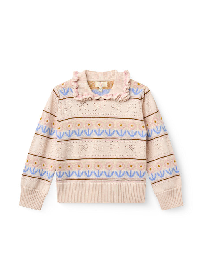 Copenhagen Colors Strickpullover mit Kragen