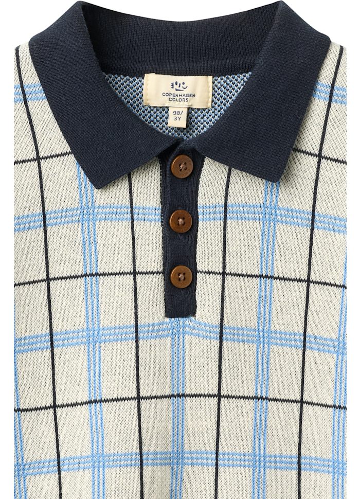Copenhagen Colors Strick-Poloshirt