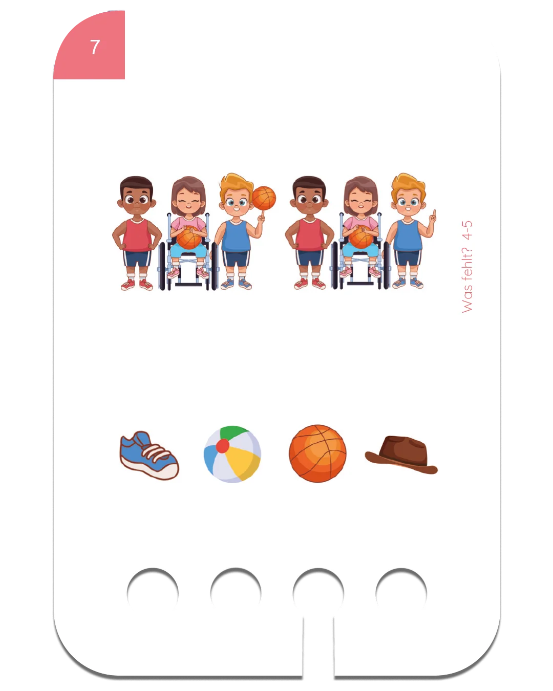 Neu: Was fehlt? 4-5+