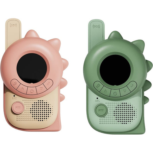 Zoofamily Walkie Talkie Dino grün - Dino pink