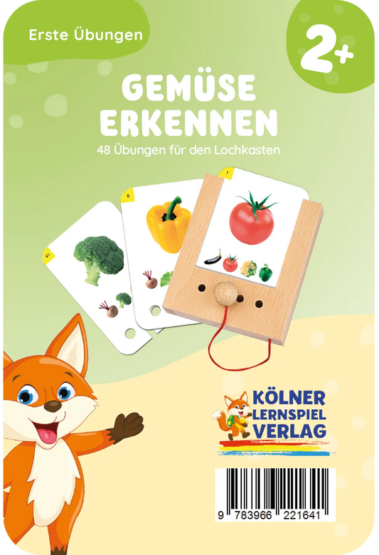 Erste Übungen - Gemüse erkennen 2+